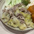♡MINE♡'s cooksnap of when they made 材料2つ☆豚こまキャベツの簡単旨塩炒め。.