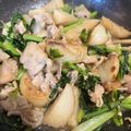 ＤＩＹだいすき's cooksnap of when they made 10分！カブと豚こまのオイスター炒め.