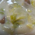 いと's cooksnap of when they made あったか♪白菜とウインナーの豆乳スープ☆.