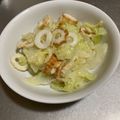 MEME72's cooksnap of when they made キャベツとちくわのナムルサラダ.