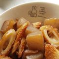 ミポ！☆'s cooksnap of when they made こんにゃくとちくわの甘辛煮.