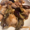 ほのぼのいっこ's cooksnap of when they made 鶏肉となすの彩り南蛮煮.