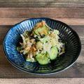 ハムスターおいなり's cooksnap of when they made フライドオニオン入り。キャベツの浅漬け.