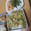 よちりん's cooksnap of when they made ＊そら豆と新玉ねぎのかき揚げ＊.