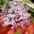 ﾌﾞﾚﾝﾀﾞ's cooksnap of when they made トマトと水菜のサラダ♪切るだけ簡単.