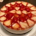 えびすかえら's cooksnap of when they made とろける♡オレオと苺のレアチーズケーキ.