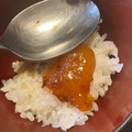 ココリ's cooksnap of when they made 炊きたての白ご飯に！卵の黄身の醤油漬け.
