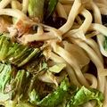 ☆ごはんできた☆'s cooksnap of when they made 春キャベツの焼きうどん.