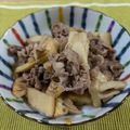三つ葉つくし's cooksnap of when they made タケノコと牛肉の甘辛炒め.