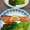 猫のミイヤ's cooksnap of when they made 簡単！鮭のムニエル＊レモンバター醤油.