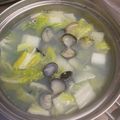 ちこ＆たこ's cooksnap of when they made しじみと白菜の生姜スープ.