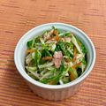 島子☆'s cooksnap of when they made レンジで1分半♪ツナ水菜えのき和え.