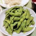 ＴＯＭＯ ＹＵ's cooksnap of when they made ビールのおつまみ⌒☆枝豆(枝付き)ゆで方.