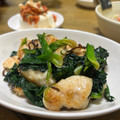 ゆいランラン's cooksnap of when they made 鶏むね肉とほうれんそうの塩昆布バター炒め.