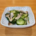 かなりんココりん's cooksnap of when they made 胡瓜・しめじのナムル♪しめじ香る♪.