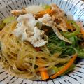ばたみそーぱん☆'s cooksnap of when they made 節約！レンジで簡単！チャプチェ.