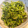 yu228's cooksnap of when they made ごはんの友☆大根の葉（かぶの葉）の常備菜.