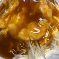 komacoma's cooksnap of when they made 簡単もやしの卵♪中華あんかけ.