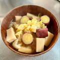 azbjbn's cooksnap of when they made 新玉とサツマイモのお味噌汁.