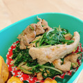 ⁂mai⁂'s cooksnap of when they made 水菜と豚肉の和風さっと炒め♪.
