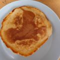ぱんぴー007's cooksnap of when they made ＨＭ不要！焼くまで１分！時短ホットケーキ.