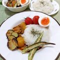 ＴＯＭＯ ＹＵ's cooksnap of when they made カフェご飯風カレー盛り付け方＊野菜添え.