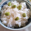 まりゆりひろこ's cooksnap of when they made ☺炊飯器で簡単枝豆おこわ（枝豆ごはん）☺.