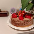 甘党ですが's cooksnap of when they made 濃厚！美味しいチョコレート★ムースケーキ.