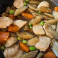 R2016's cooksnap of when they made とろ～りあんのささ身と根菜の煮物.