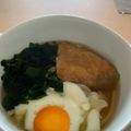 むねともも22's cooksnap of when they made レンジで簡単!!きつねうどんのおあげ.