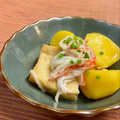 島子☆'s cooksnap of when they made 厚揚げとじゃが芋・カニカマのとろとろ煮♪.