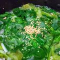ちーまぐ's cooksnap of when they made モツ鍋風！白だし豚ニラキャベツ鍋.