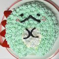 はる♡りお♡とあ♡りく's cooksnap of when they made すみっコぐらし とかげのケーキ.