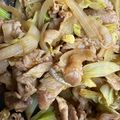 mre511's cooksnap of when they made 豚こまとキャベツのカレー炒め.