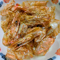 SAIX's cooksnap of when they made エビの殻でおつまみ♥.