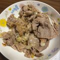 ぴ's cooksnap of when they made スタミナねぎ塩豚こま炒め.