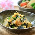 runa10's cooksnap of when they made ☘️わかめと豆腐のチャンプルー風炒め☘️.