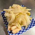 azbjbn's cooksnap of when they made キャベツの芯の糠漬け.