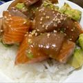 meyuyu's cooksnap of when they made 超簡単　絶品！ポキ丼〜ハワイの風を感じて.