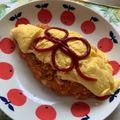 あちゃっこ♪'s cooksnap of when they made 豆腐deなんちゃってオムライス♪.