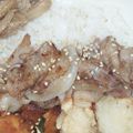 ちゃちゅ2's cooksnap of when they made お弁当にも♪豚肉と玉葱のぽん酢生姜焼き.