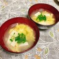 みぽぽ37's cooksnap of when they made 豆腐と玉子の中華スープ.