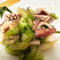 ♪ミチル♪'s cooksnap of when they made いかとセロリのゴマ生姜和え.