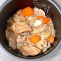 yunchan722's cooksnap of when they made 炊飯器で簡単❗最高に美味しい❔豚すき煮❤.