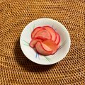 コムギ大好き's cooksnap of when they made ほど塩　はつか大根の甘酢漬け　簡単漬物.