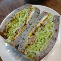 ばたみそーぱん☆'s cooksnap of when they made 豚こま照り焼きのサンドイッチ♪大満足！.