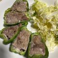 クック2H9MD0☆'s cooksnap of when they made ズボラすぎる！簡単　ピーマンの肉詰め.