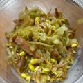 blackpeppa's cooksnap of when they made キャベツもやしウインナーのちょい辛炒め.