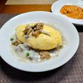 ルチアーノ★★★'s cooksnap of when they made きのこのとろ〜りクリーミーオムライス.