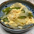 chocoraママ's cooksnap of when they made 新玉ねぎとスナップエンドウの卵とじ.